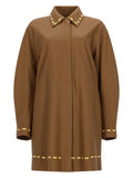 Fendi Soprabito In Pelle