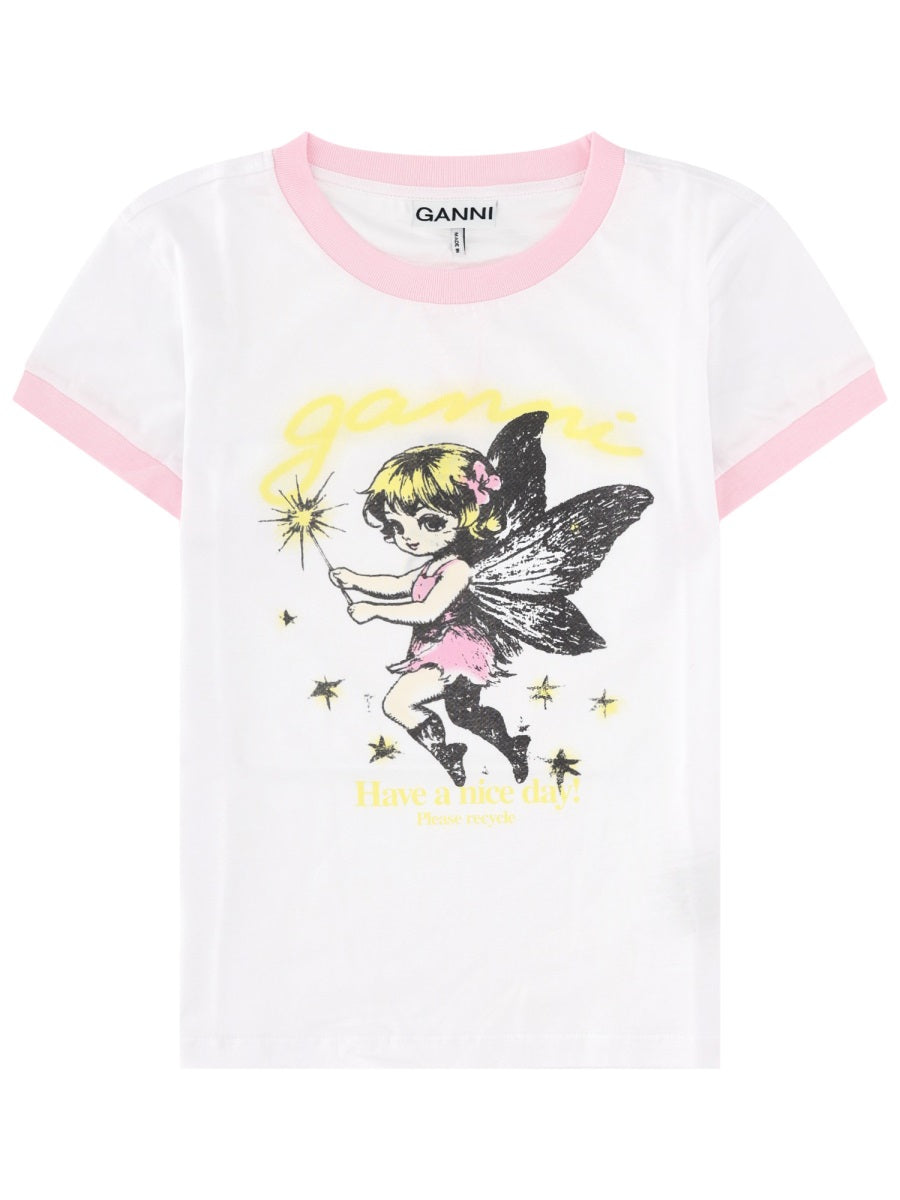 Ganni T Shirt "Fairy"
