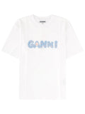 Ganni T Shirt Con Logo