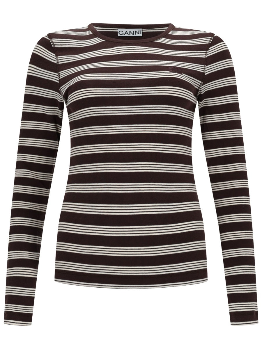 Ganni Maglia Con Logo