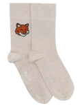 Maison Kitsuné Calzini "Fox Head" Con Logo