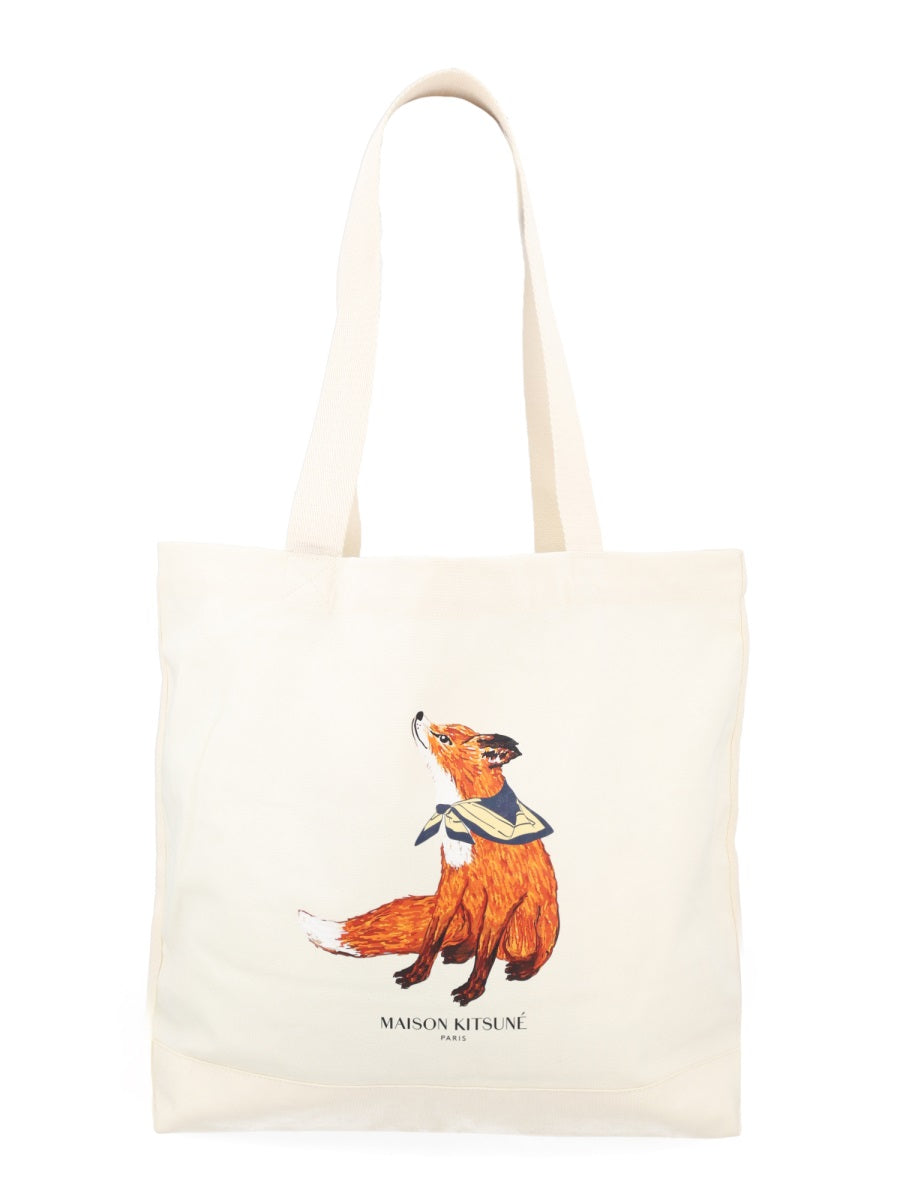 Maison Kitsuné Borsa Tote "Dreaming Fox"
