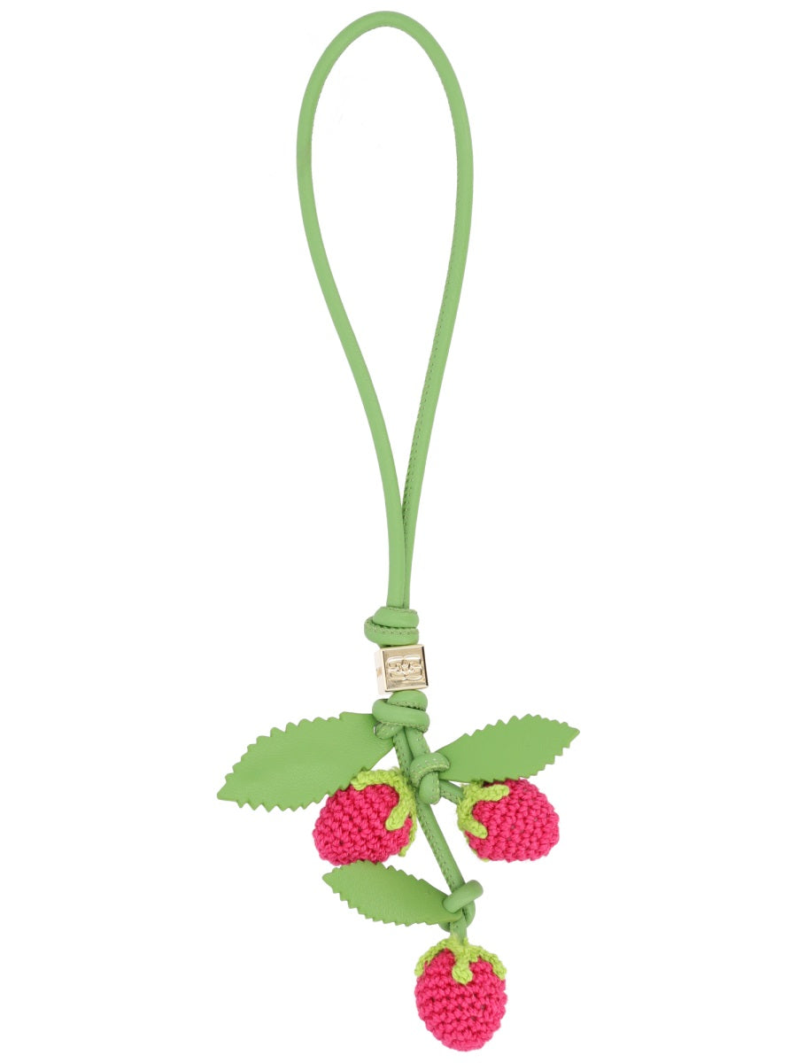 Ganni Charm "Raspberry Flower"