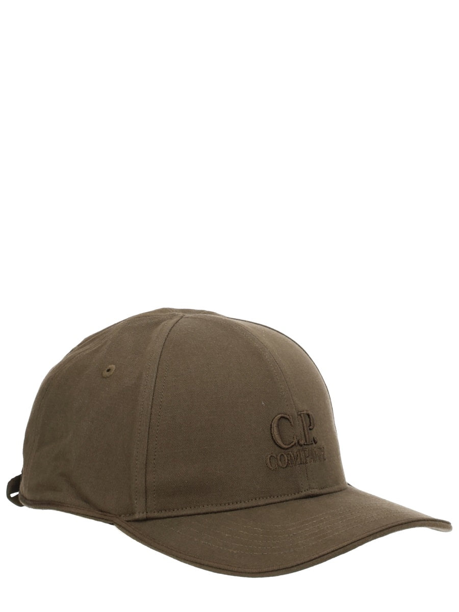 C.P. Company Cappello In Gabardine Di Cotone