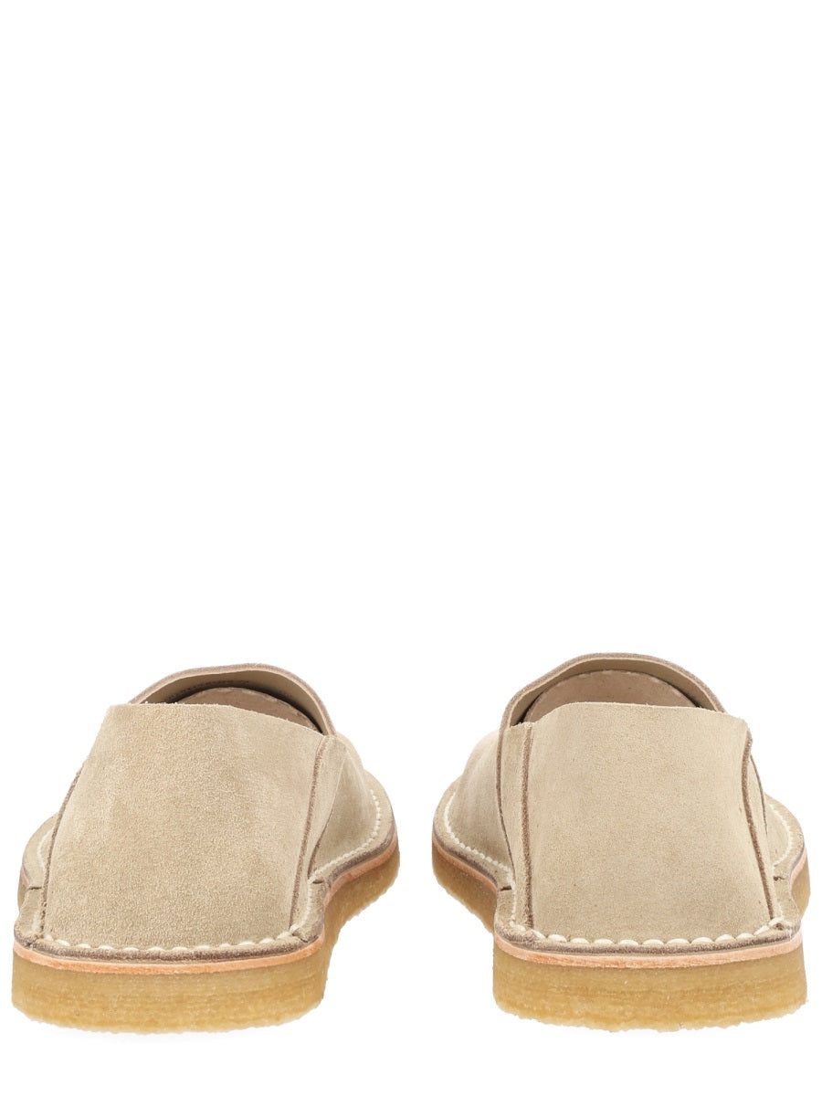 Lemaire Mocassino Slip On In Suede