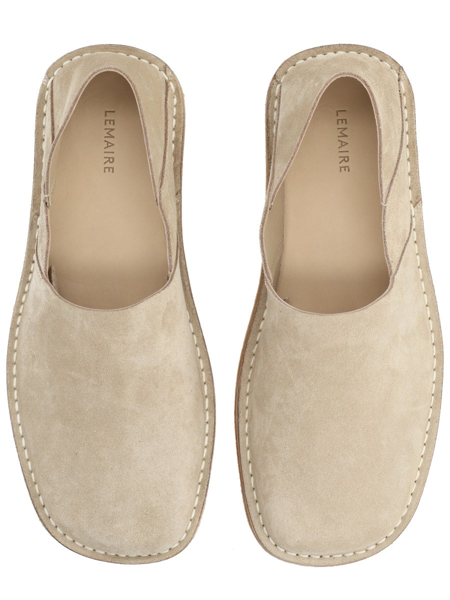 Lemaire Mocassino Slip On In Suede