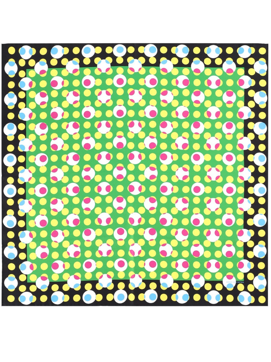 Dries Van Noten Foulard Quadrato In Seta