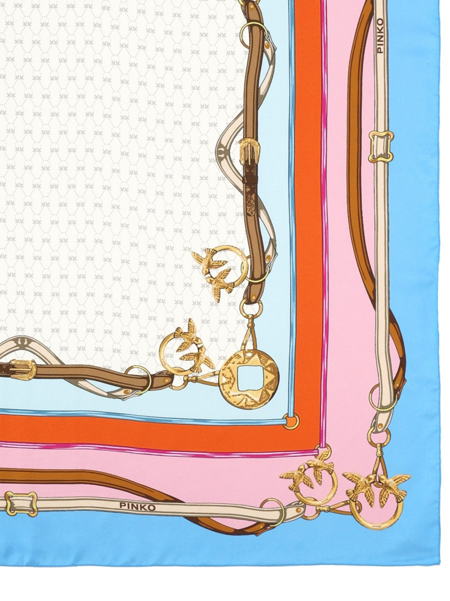 Pinko Foulard In Misto Seta