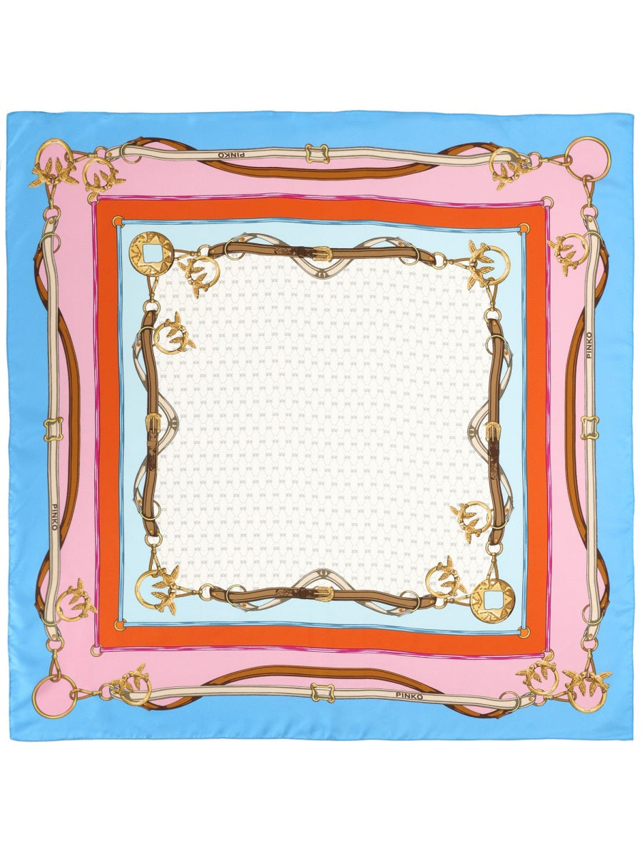 Pinko Foulard In Misto Seta
