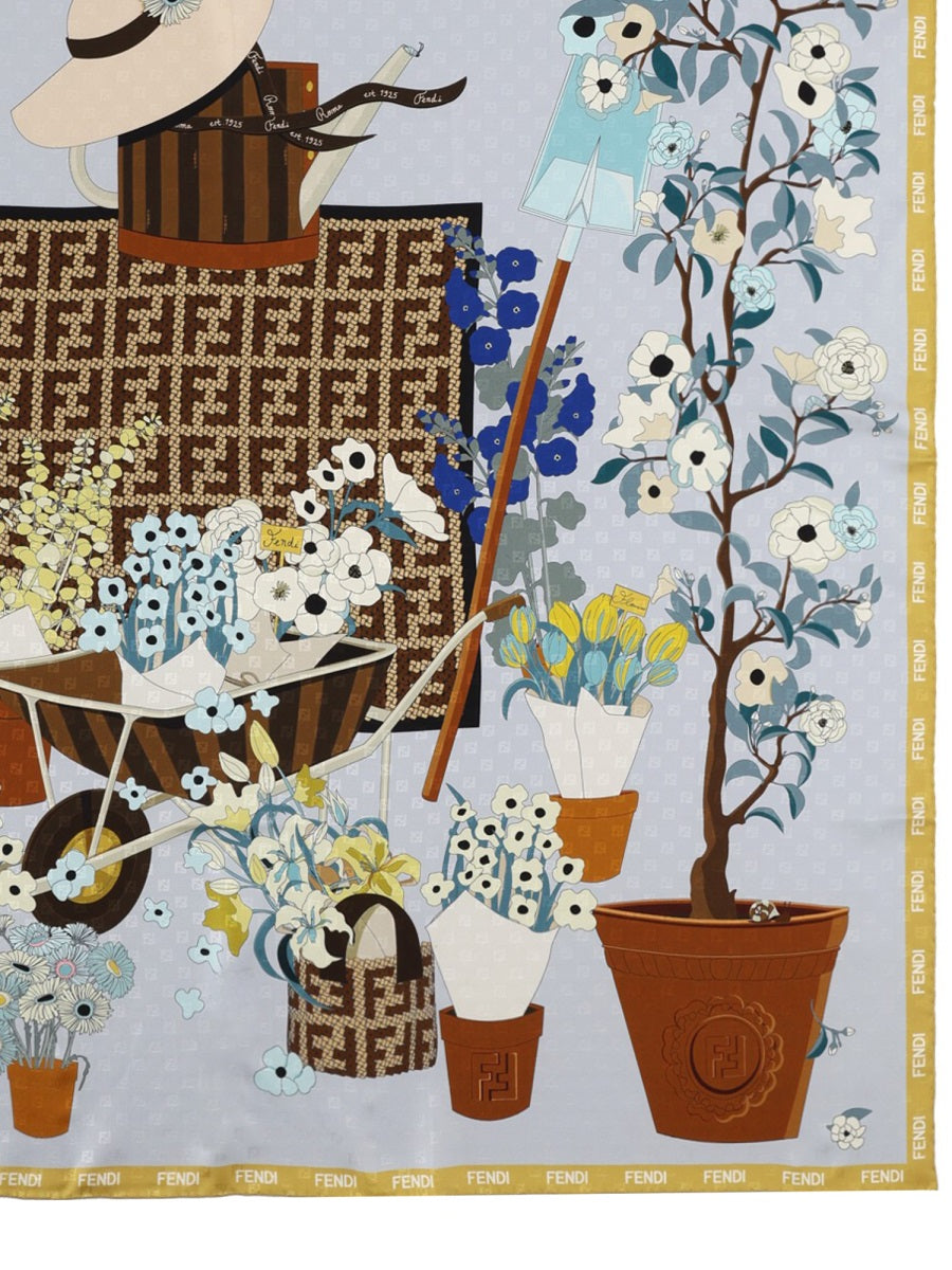 Fendi Foulard "Fendi Gardening"