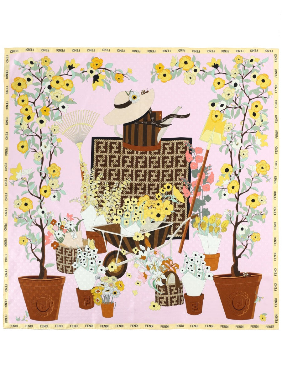 Fendi Foulard "Fendi Gardening"