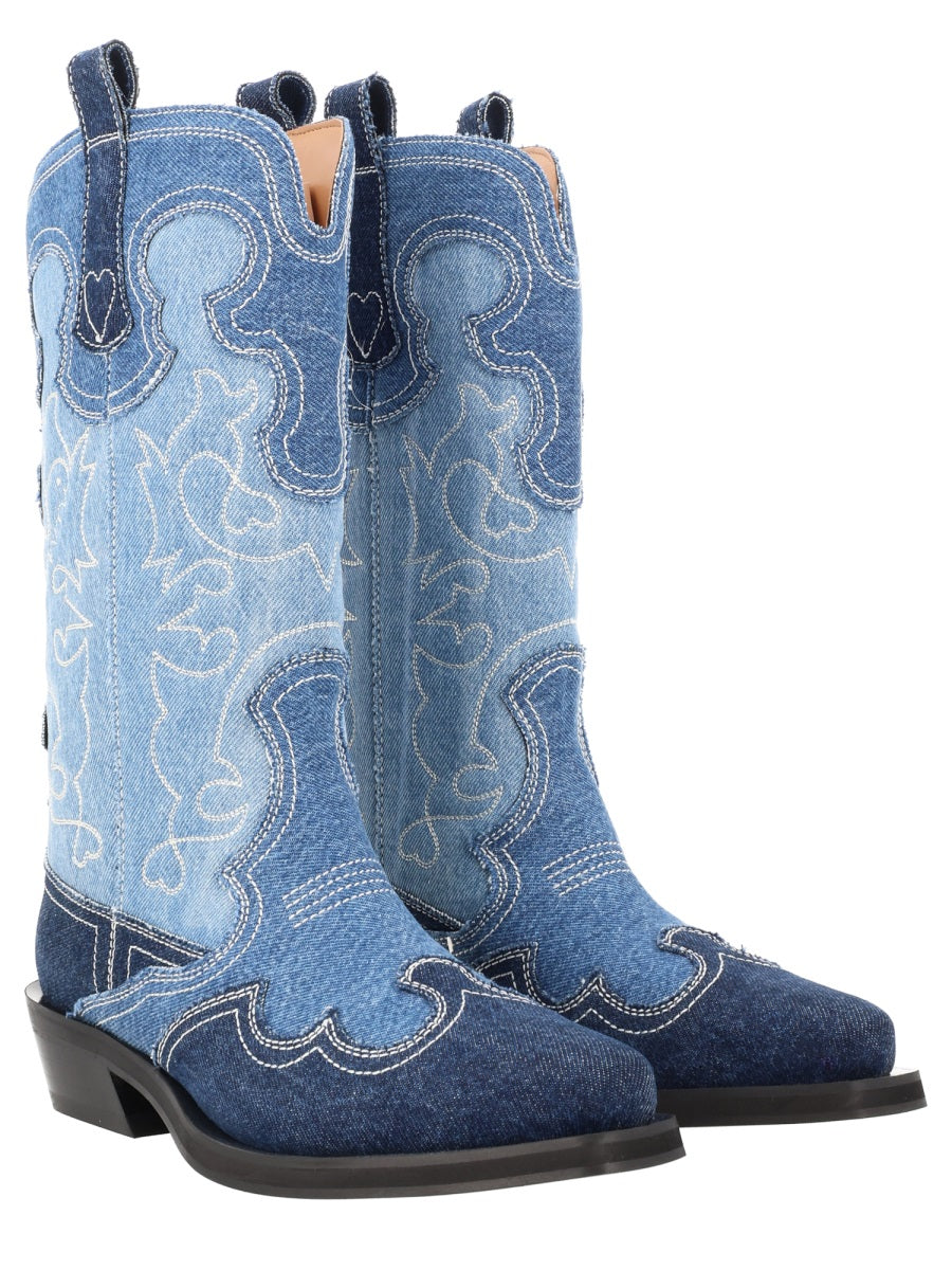 Ganni Stivale "Western"