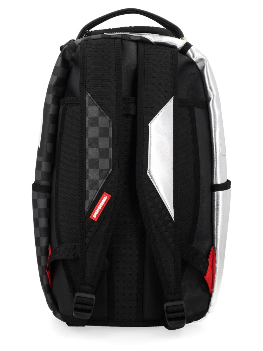 Sprayground Zaino "Silver Side Drip"