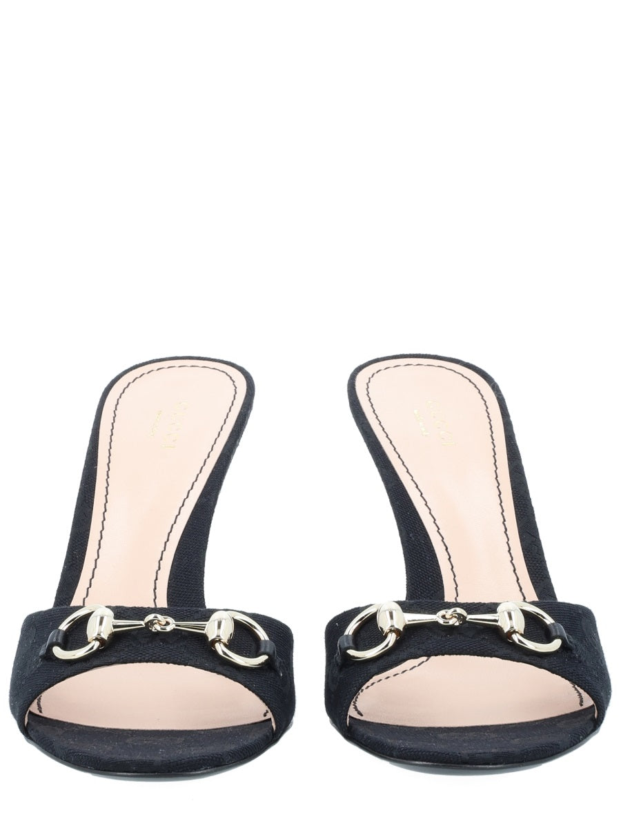 Gucci Sandalo "Slider" Donna Con Morsetto