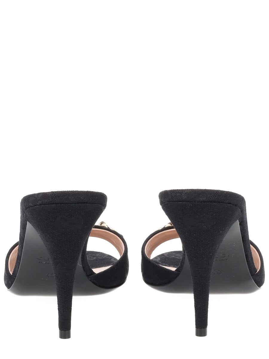 Gucci Sandalo "Slider" Donna Con Morsetto