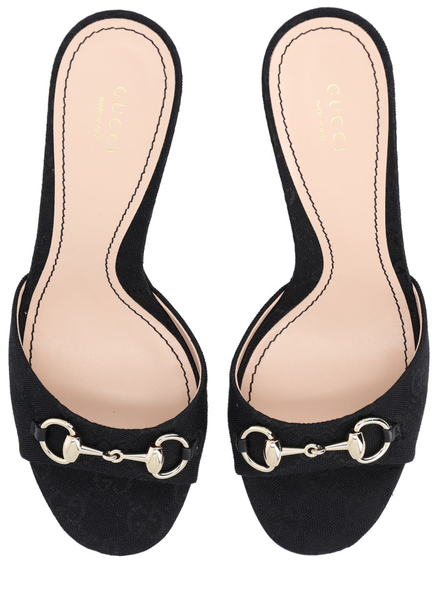 Gucci Sandalo "Slider" Donna Con Morsetto