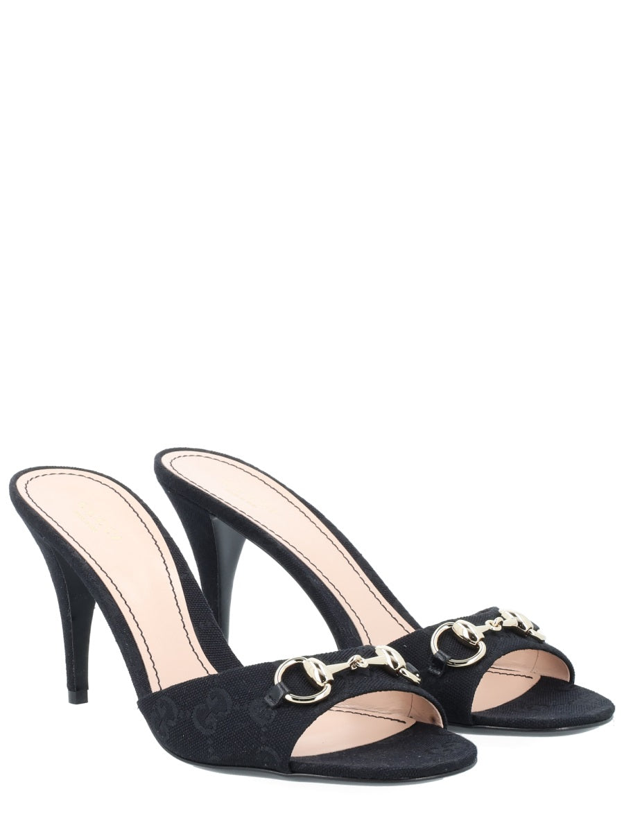Gucci Sandalo "Slider" Donna Con Morsetto