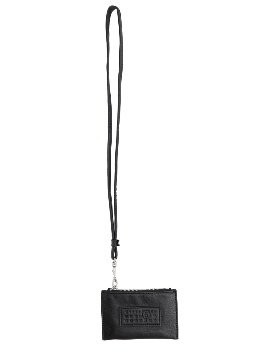 Mm6 Maison Margiela Porta Monete Con Logo