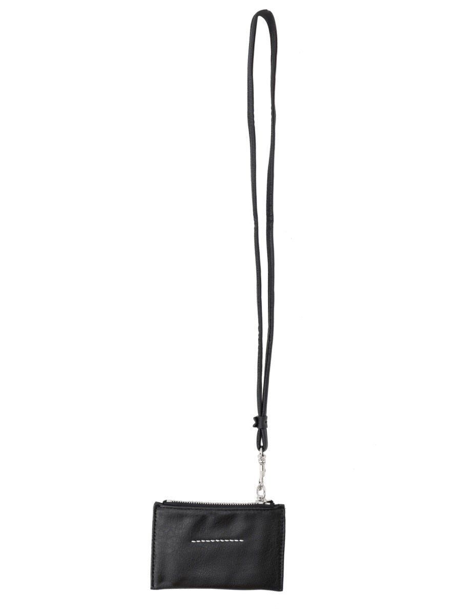 Mm6 Maison Margiela Porta Monete Con Logo