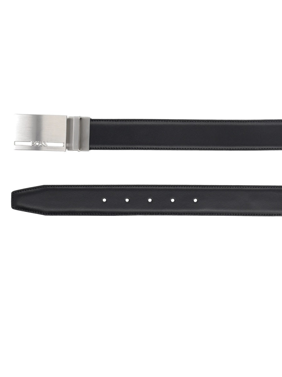 Boss Cintura In Pelle Con Fibbia