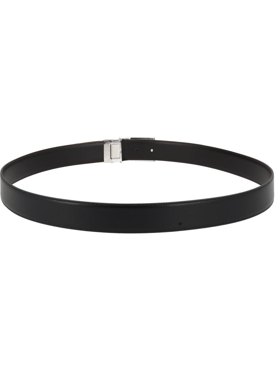 Boss Cintura In Pelle Con Fibbia