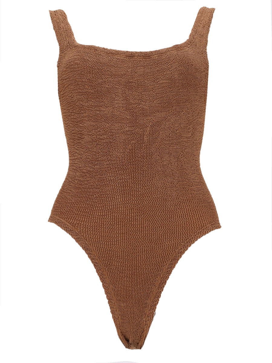 Hunza G Costume Intero "Square Neck Swim"