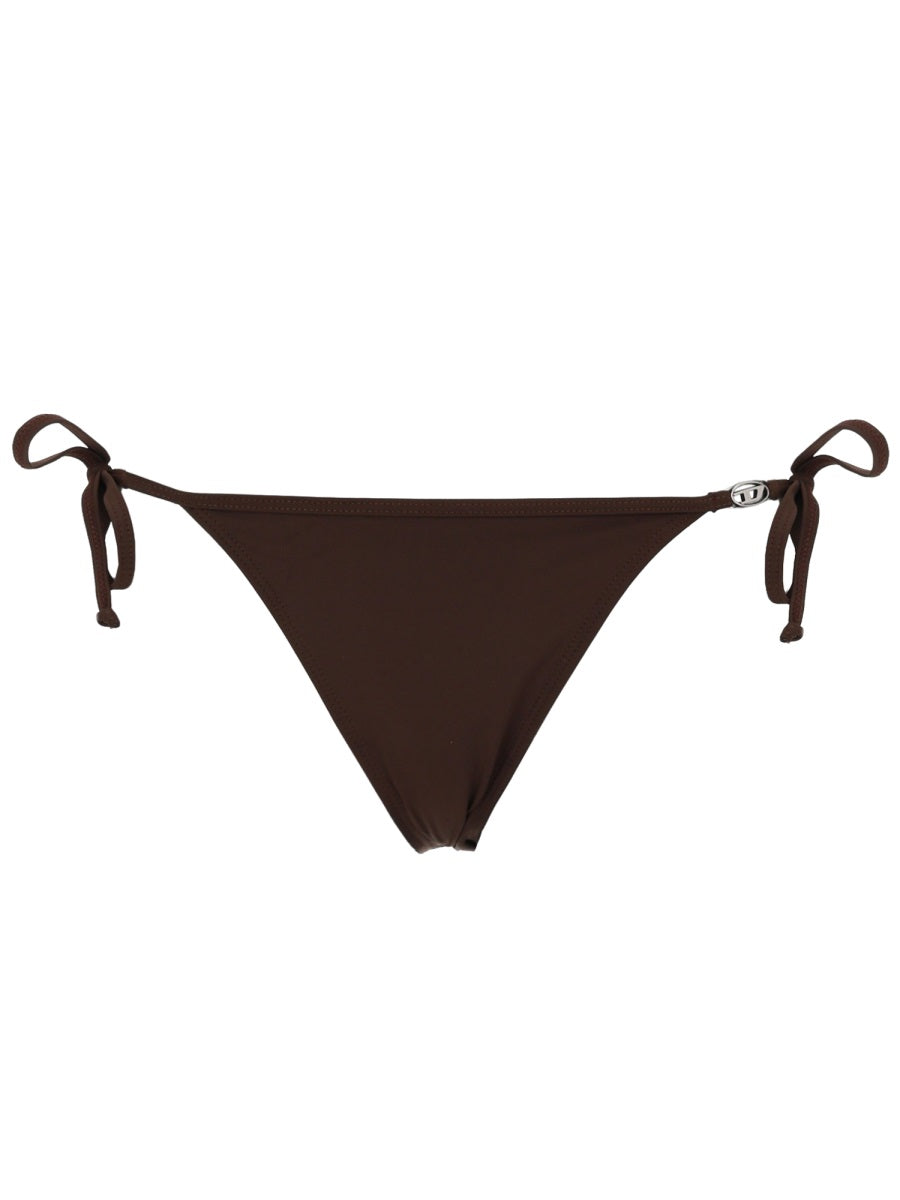 Diesel Slip Bikini Con Dettaglio Oval D