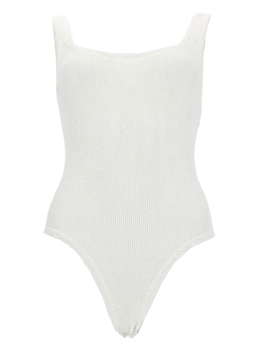 Hunza G Costume Intero "Square Neck Swim"