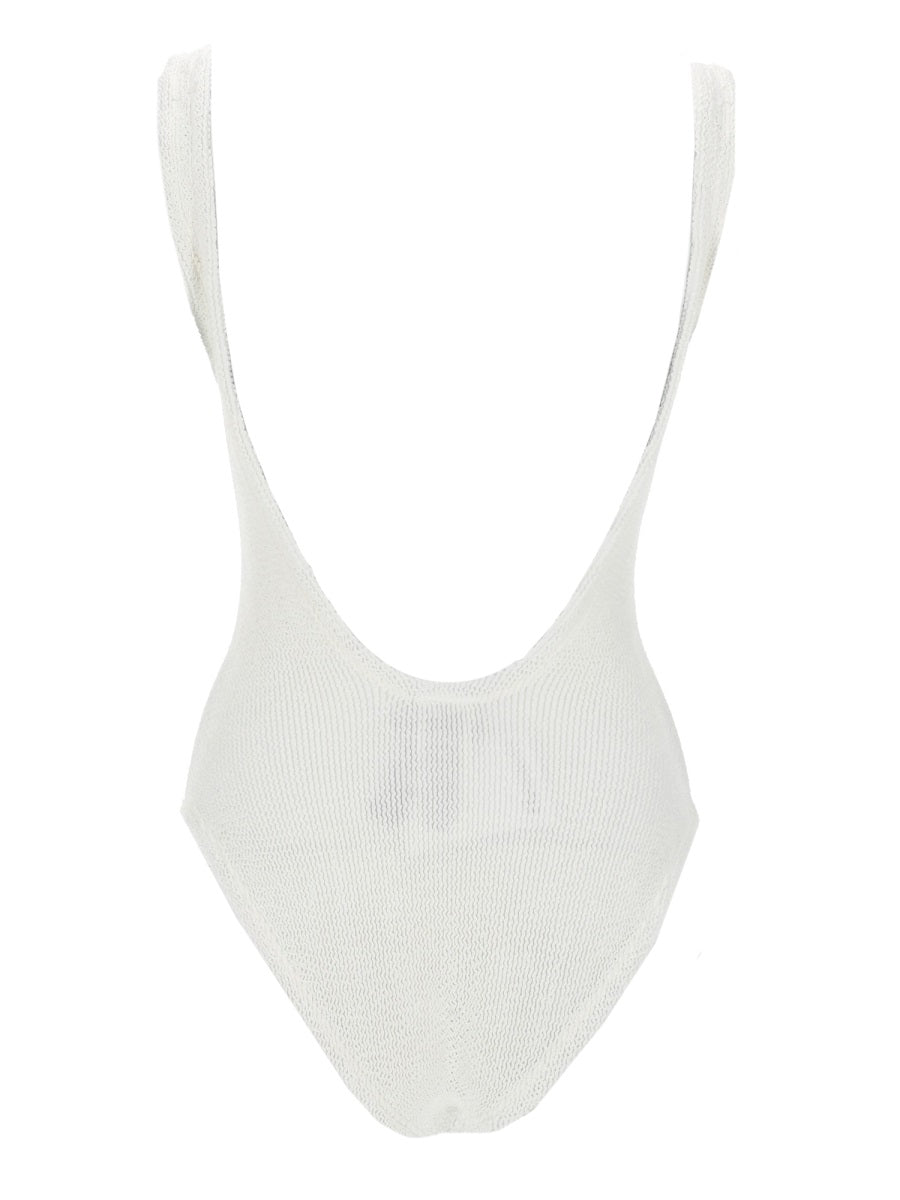 Hunza G Costume Intero "Square Neck Swim"