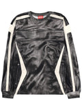 Diesel T Shirt "Boxt" A Manica Lunga