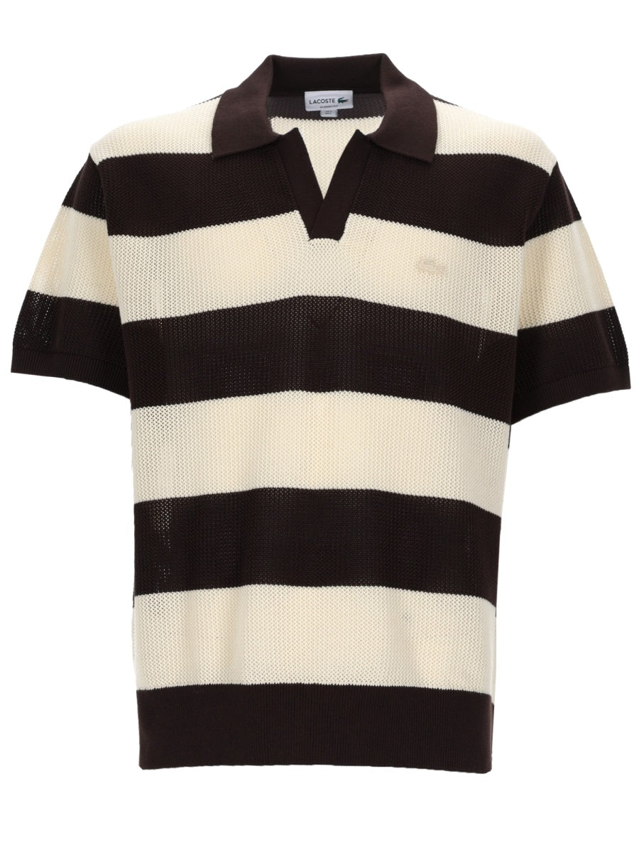 Lacoste Maglia Con Collo A Polo