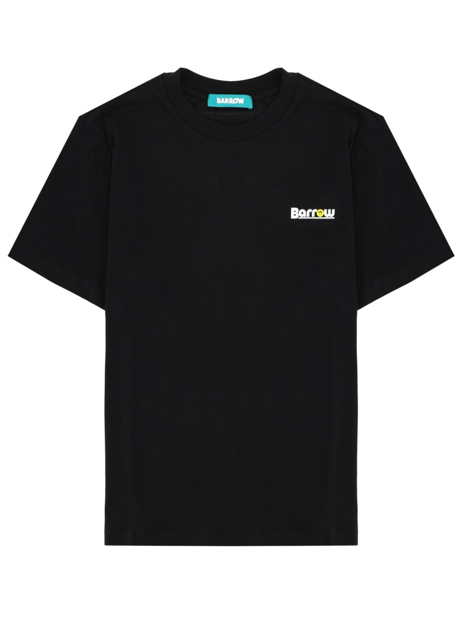 Barrow T Shirt Con Logo E Stampa