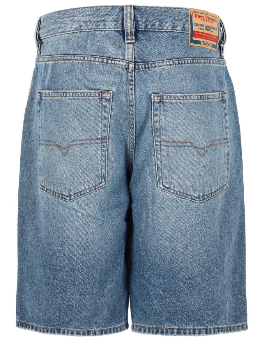 Diesel Shorts In Denim