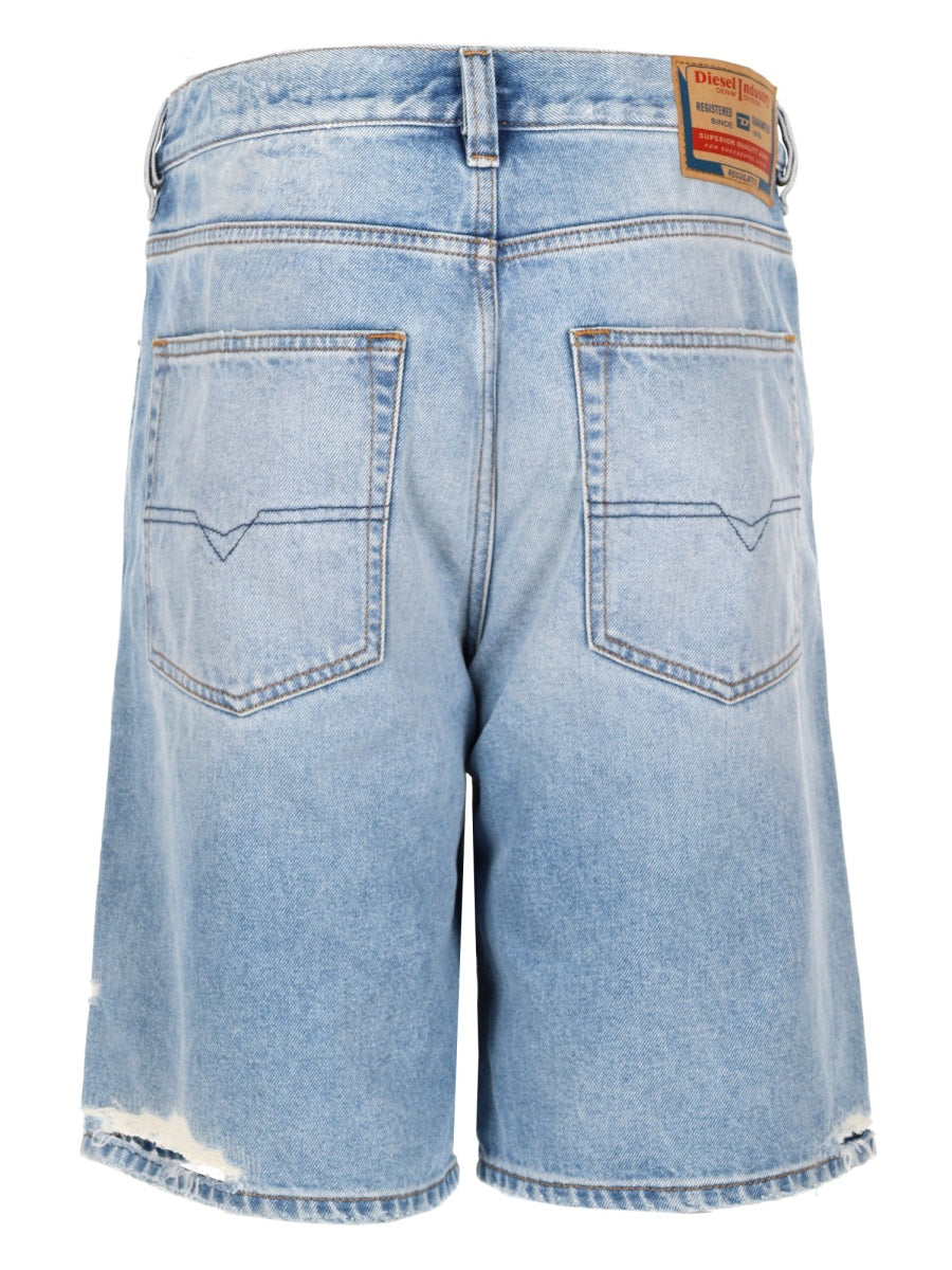Diesel Shorts In Denim