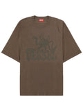 Diesel T Shirt "Jussi" Con Logo