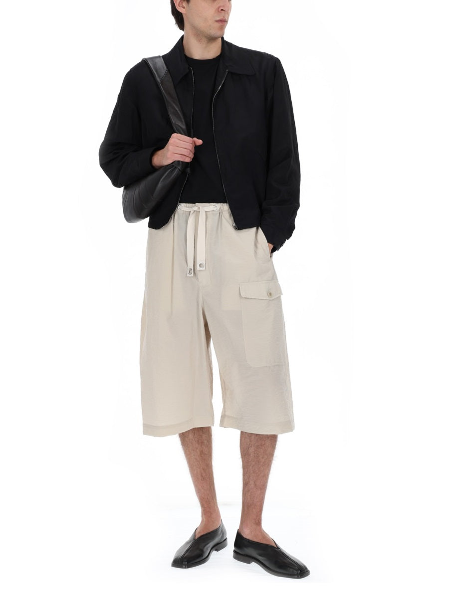 Lemaire Giacca Crop Con Zip