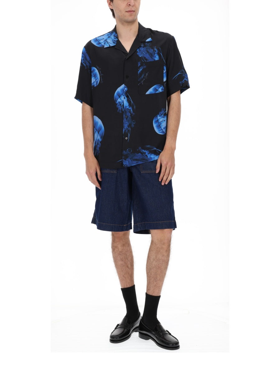 Versace Jeans Couture Camicia Con Stampa