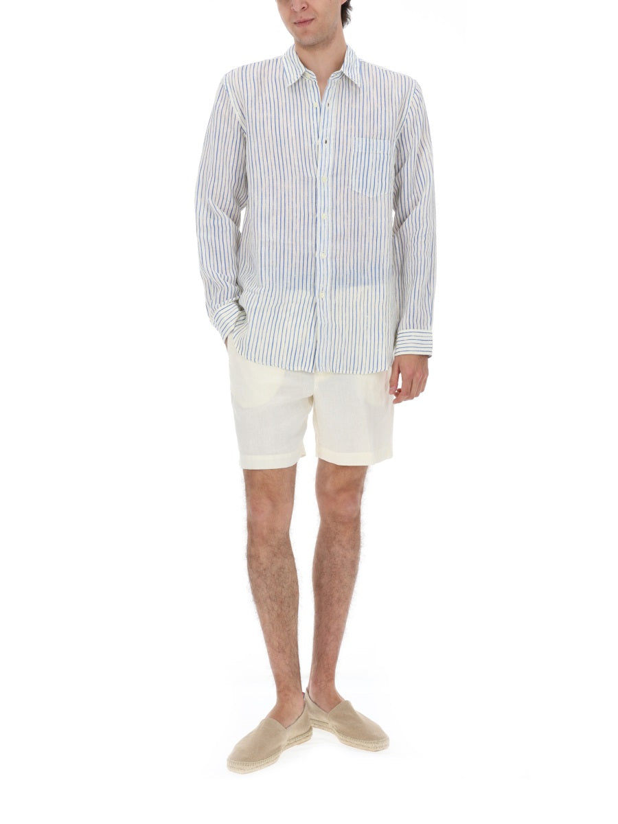 120% Lino Camicia In Lino