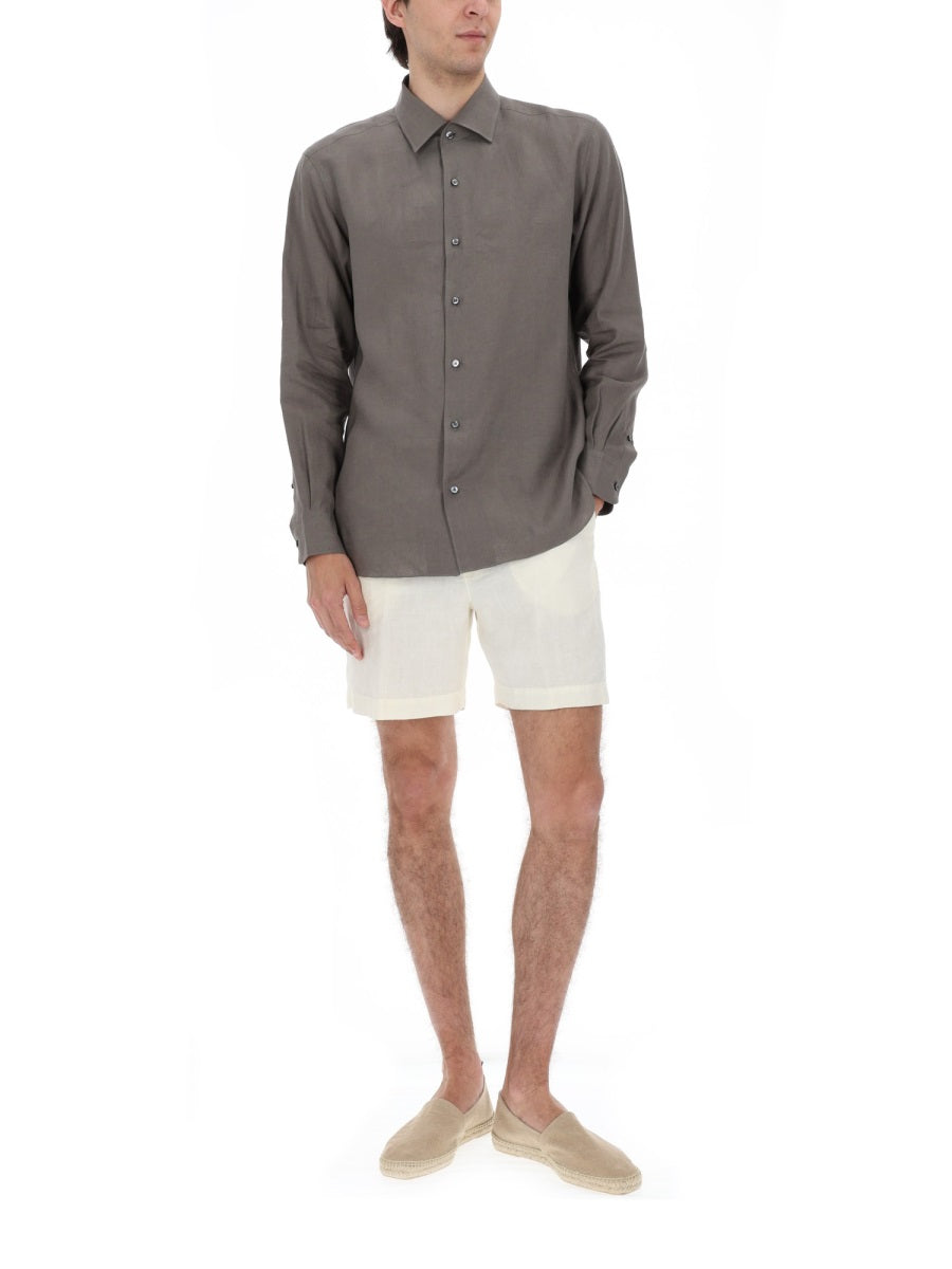 120% Lino Shorts In Lino