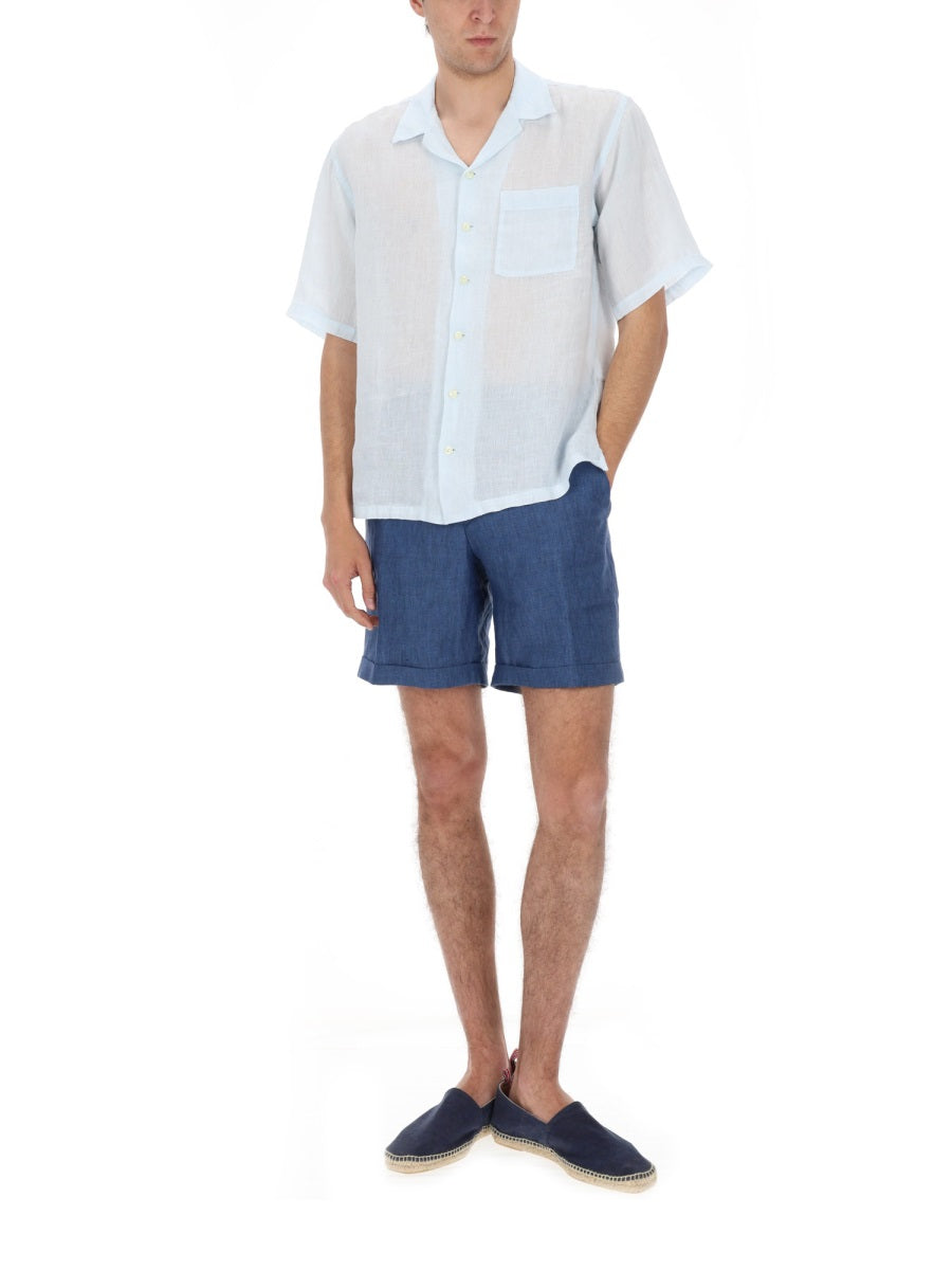 120% Lino Camicia In Lino