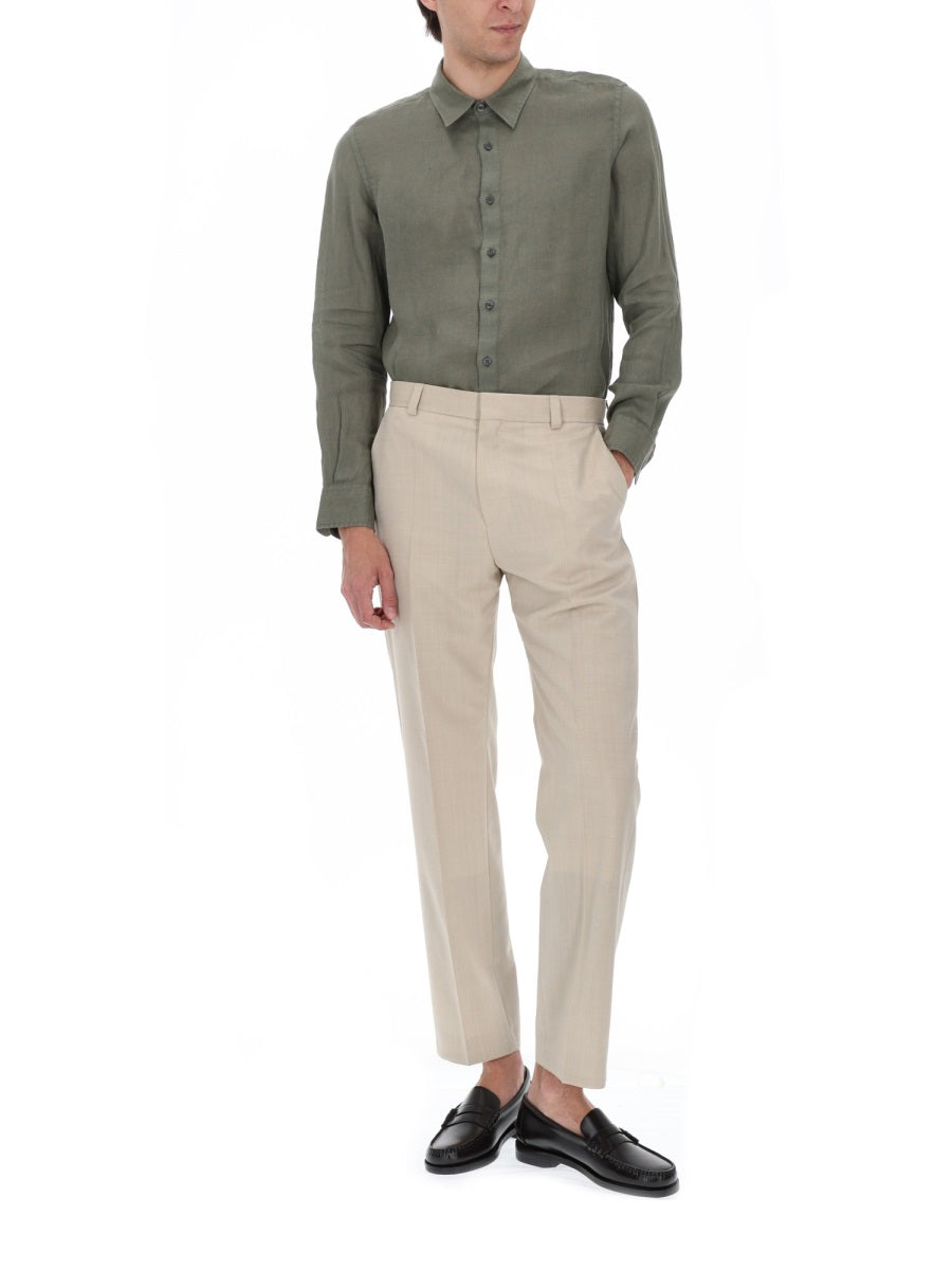 120% Lino Camicia In Lino