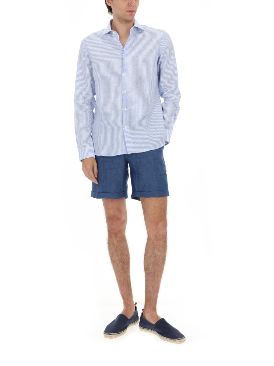 120% Lino Shorts In Lino