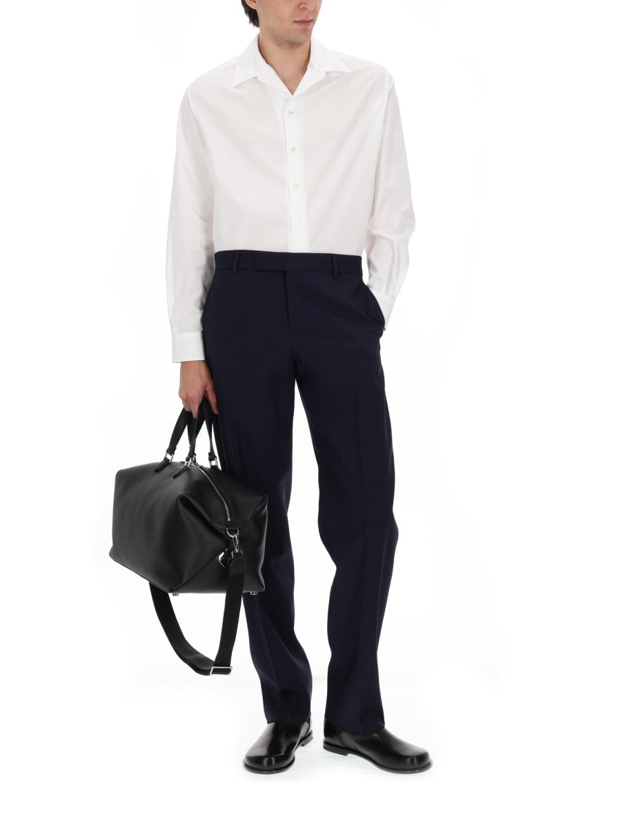 Fendi Pantalone In Tela Di Lana