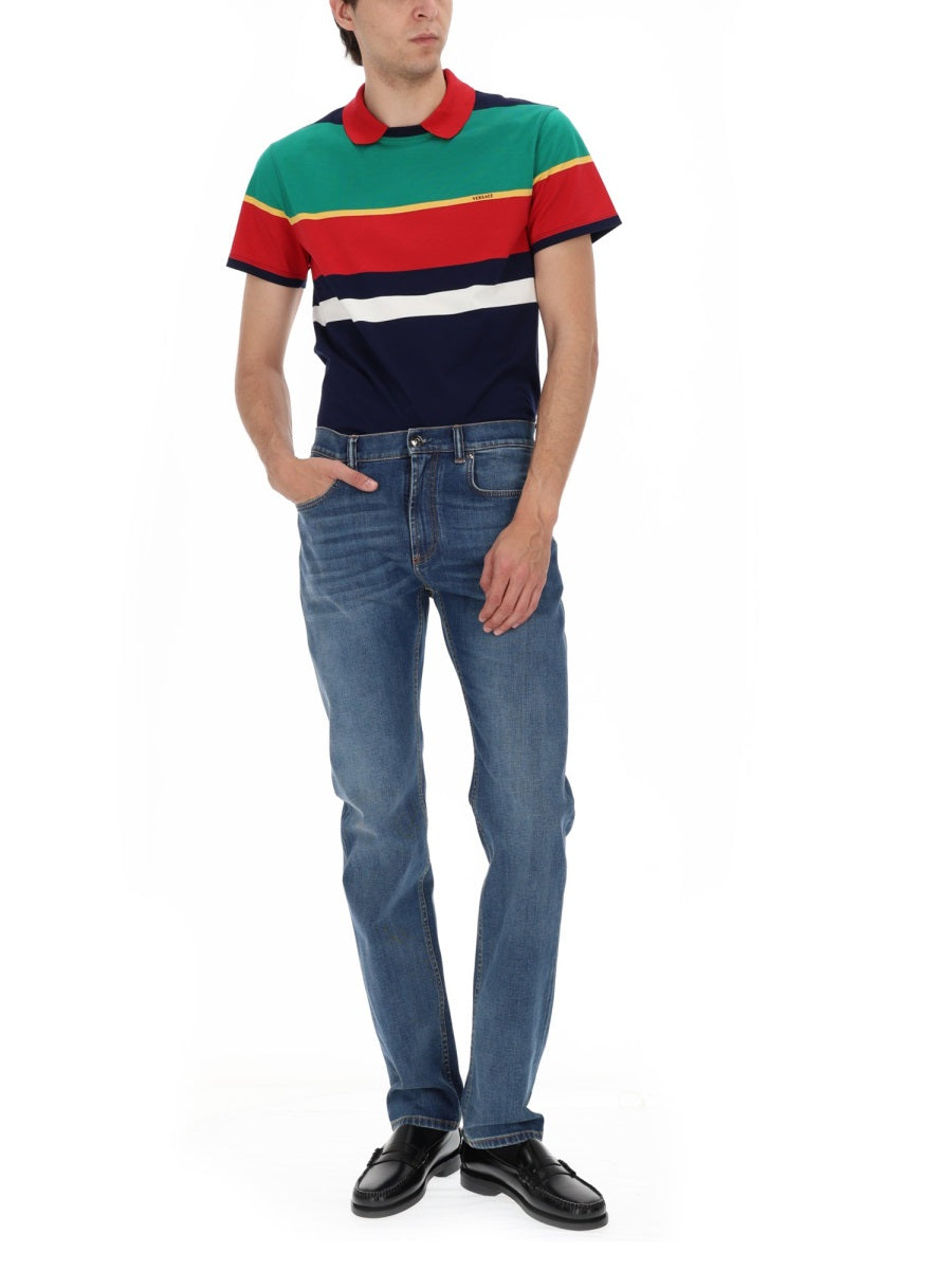 Versace T Shirt In Jersey