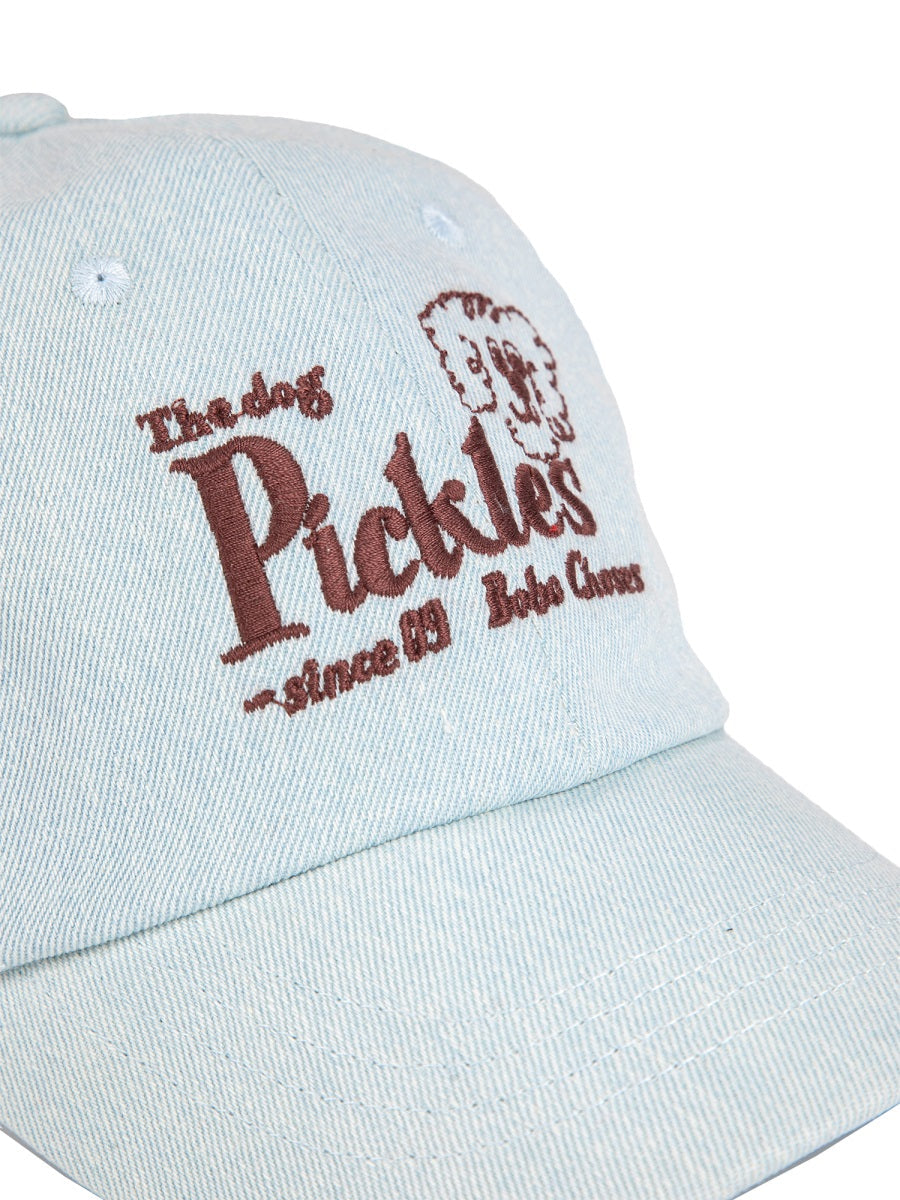 Bobo Choses Cappello In Denim "Pickle The Dog"