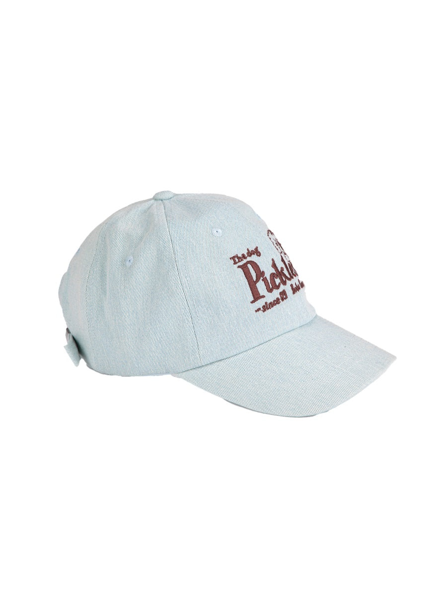 Bobo Choses Cappello In Denim "Pickle The Dog"