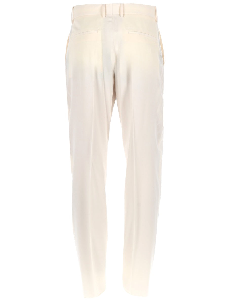 Fendi Pantalone In Tela Di Lana