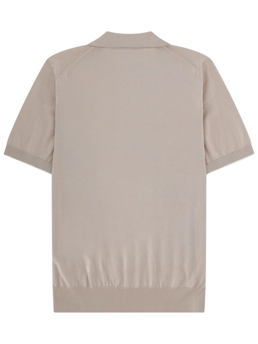 Brunello Cucinelli Maglia Polo In Cotone