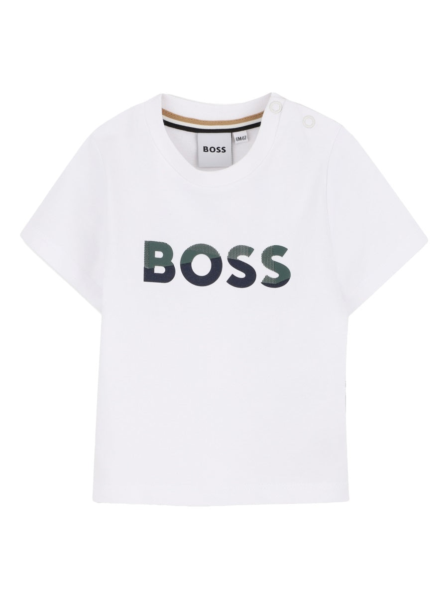 Boss Set T Shirt Logo E Bermuda