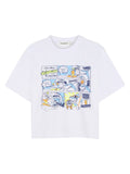 Billieblush T Shirt Con Stampa "Fumetti"